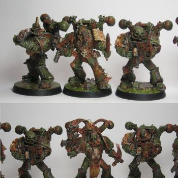 Plague Marines by Brother Charon