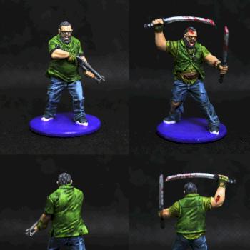 Zombicide Joshua, The Protector by Volpi
