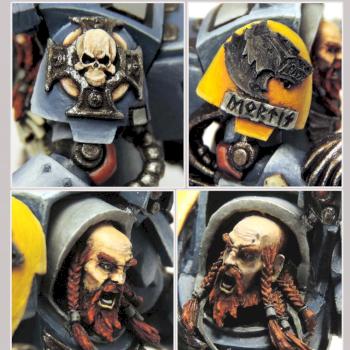Space wolves terminator by Capt Vovan