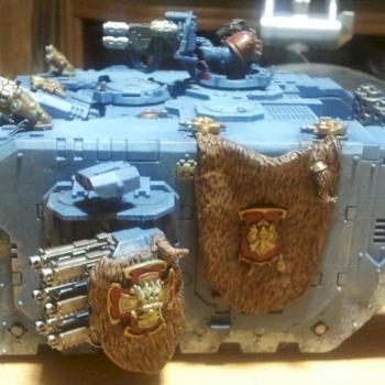 Space Wolves Land Raider by :Red Dragon: