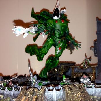 Biel Tan Eldar Wraithknight by Superfly29