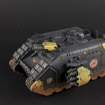 Red Scorpions Land Raider Crusader by RogueShader