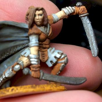 Michelle, Female Human Ranger - Reaper Bones by wgordon316