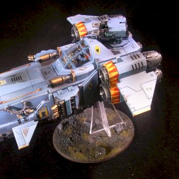 Space Wolves Stormwolf Gunship/Transporter by P4Painting