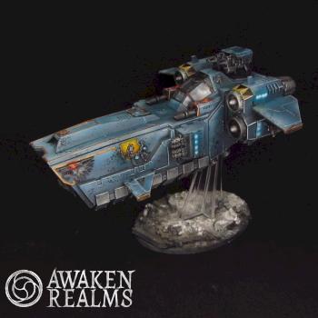 NEW Space Wolves Stormwolf transporter by Awaken Realms