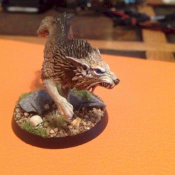 Fenrisian wolf by Pha3roh