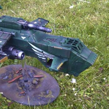 Forgeworld Thunderhawk - Dark Angels by P4Painting