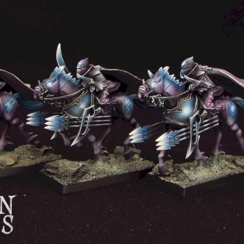 Dark Elves ghost assassins (conversion) by Awaken Realms