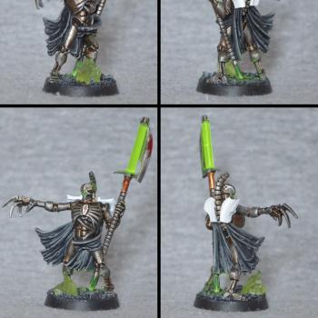 nomarch Aousef, necron lord by Shi Vral