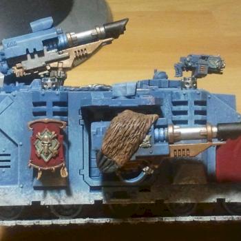 Space Wolves Predator by :Red Dragon: