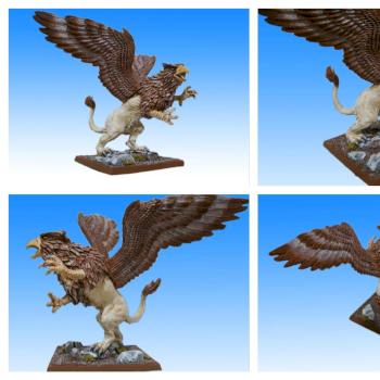Griffon Dwarf Monster by neo_21pat