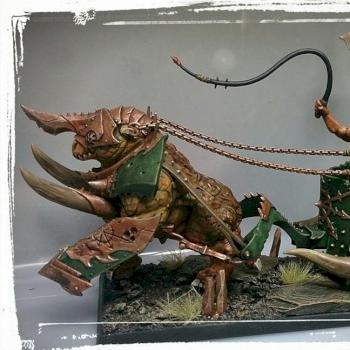 Warriors of chaos chariot by ghazghull