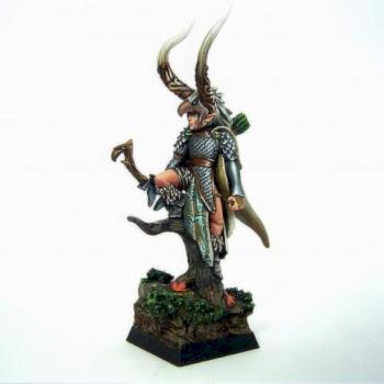 wood elves champion by derwish