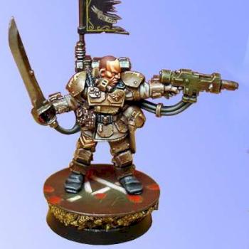 Kasrkin Sergeant Dercius by Bestienmeister