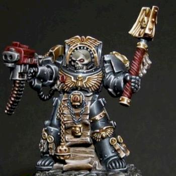 Terminator chaplain by Routaporsas