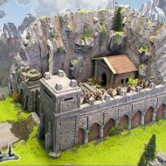 Scifi Fortress by Dirk