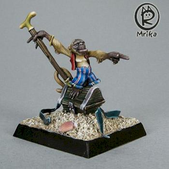 Pirate's monkey by mrika