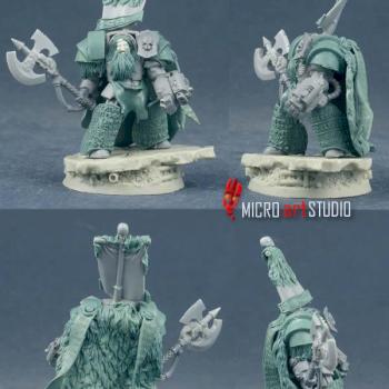 Space Wolves Lord by vandoc