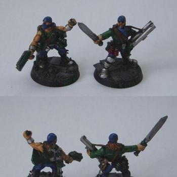 Hank and Kerghan by Brosis