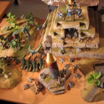 lizardmen terrain by vicarlou
