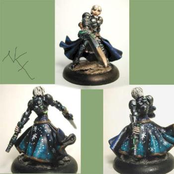 Mercenary Warcaster Ashlynn d'Elyse by ALizardInCrimson