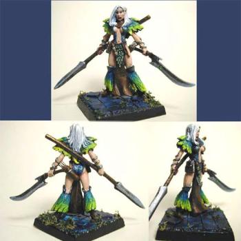 Female elf druid...in the tropics by ALizardInCrimson