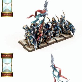 Wood Elves Glade Guards by Asiolka