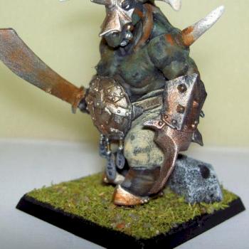 Front/side minotaur by Damien13