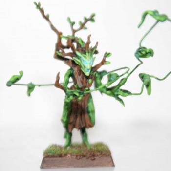 Converted Vine Attacking Dryad by jcord1975