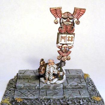 Dwarf Battle Standart Bearer by Vladik
