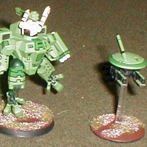 Tau Crisis Battlesuit by blackbob
