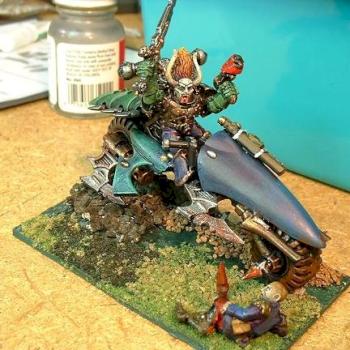 Chaos Lord on Custom Bike by hawkeye666