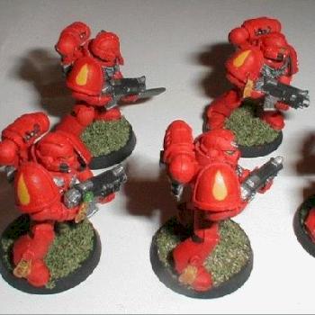 BloodAngels Tactical Space Marines by blackbob