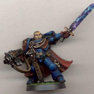 Crimson Fist Commander by Wanderer