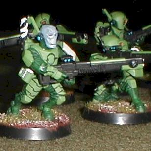 Tau Firewarrior Team Leader by Blackbob