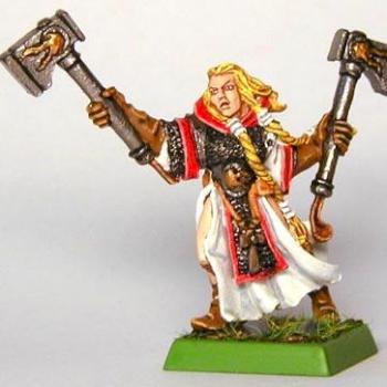 Mordheim Sister of Sigmar, Sister Superior by Pindour