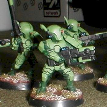 Tau Firewarriors by Blackbob