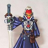 Eldar Warlock by wallydoo