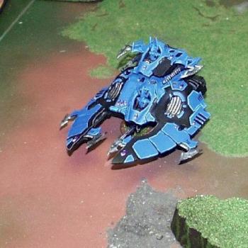 Dark Eldar Ravager Conversion by The Last Griffon