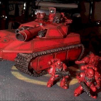 Centurion Mk IV and Taktical Marines by Red Ram