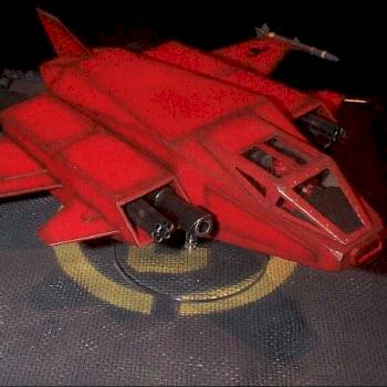 Firehawk Space Marine Heavy Strike Fighter by Red Ram
