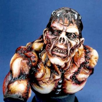 1/6 Frankenstein Bust by brushguy
