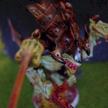 Hive tyrant head by Aselan