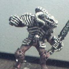 Chaos Warbands leader by johnnyTHM
