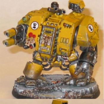 Imperial Fist Dreadnought by Pertinax