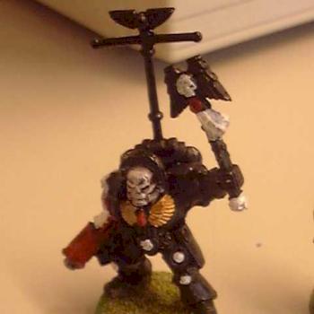 Blood Angel Chaplain by Tian Chaos Bane