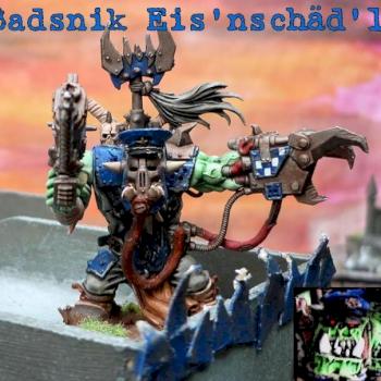 Ork Waaaghboss by Deathork Larkin