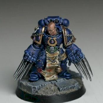 Ultramarines Captain Sicarius special issue model by Vadskær