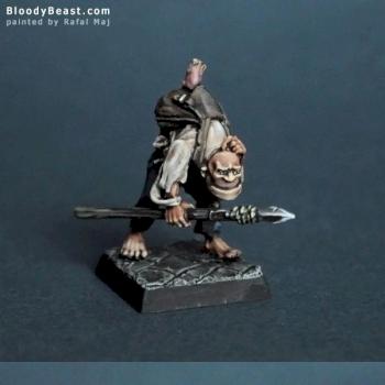Mordheim Undead Dreg with Spear by BloodyBeast.com