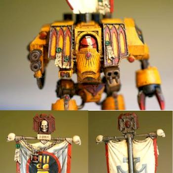 Imperial fist Dreadnought by nabozo